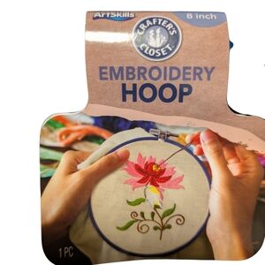 Blue Embroidery Hoop for Crafting